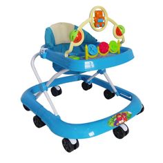 Ходунки "Мишка", 8 колес, муз., игрушки Alis