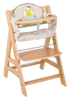 Стульчик для кормления Hauck Alpha+ Wooden Highchair and Seat Pad