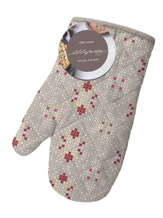 Прихватка-рукавица "Шарлиз. Ришелье", 18x28 см Романтика