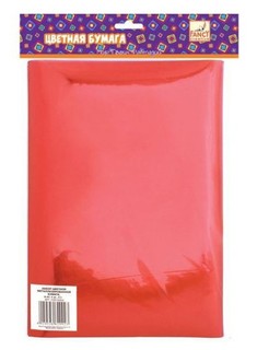 Набор цветной металлизированной бумаги, А4, 4 цвета (8 листов) Fancy Creative