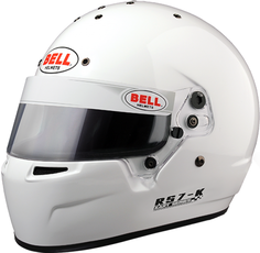 Шлем для картинга RS7-K, Snell K2015, белый, р-р MED (58-59) BELL 1310032