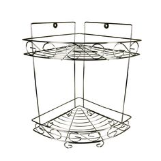 Полка для ванной ROSENBERG, 22*32,5*36 см, 2 яруса