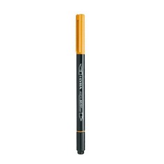 Фломастер "Aqua Brush Duo", желтый канареечный Lyra