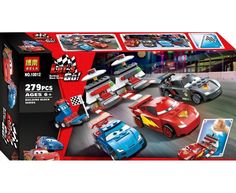Конструктор "Тачки Гонки", 279 деталей Shantou Gepai