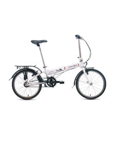 Складной велосипед Dahon Vitesse i7 белый, 7 скоростей, колеса 20