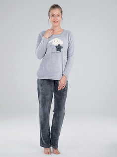 Пижама женская BlackSpade BS50062 серая XL