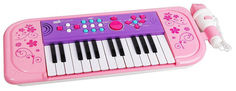 Синтезатор игрушечный Potex Starz Sing Along Piano розовый 25 клавиш