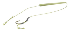 Поводок карповый TRICKSTER HEAVY 25lb, 20cm, GREEN WIDE GAPE TALON TIP № 6, CARPE DIEM