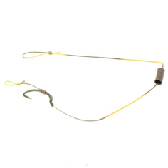 Поводок карповый DISRUPTION 25lb, 20cm, BROWN MUGGA № 4, CARPE DIEM (CM4DI25B)