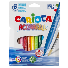 Фломастеры Carioca "Junior", 12 цветов