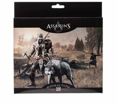 Фломастеры "Assassin"s Creed", 18 цветов Hatber