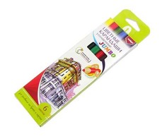 Карандаши цветные "Jumbo", 6 цветов Intelligent