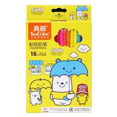 Набор карандашей цветных, 18 штук. Арт. 2926-18 True Color