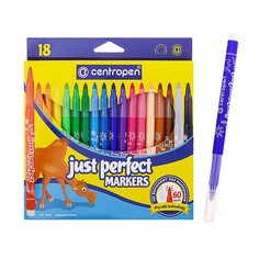 Фломастеры "Perfect Tri", 18 цветов Centropen