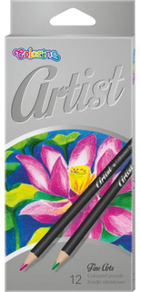 Карандаши цветные "Artist", 12 цветов Colorino