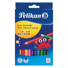 Карандаши цветные "Pelikan", 12 цветов Pelican