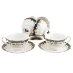 Чайный сервиз "Шик" 250мл на 6персон Nouvelle Home