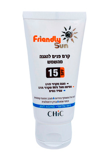 Солнцезащитный крем SPF 15 Chic Cosmetic