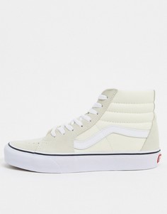 Высокие кеды в классическом и настоящем белом цвете Vans Ua sk8-Белый