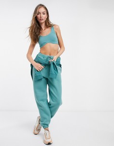 Сине-зеленые oversized-джоггеры от комплекта ASOS DESIGN-Синий