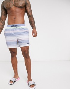 Волейбольные шорты цвета индиго длиной 5дюймов Nike 6:1 Linen-Мульти