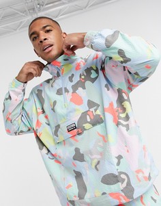 Ветровка с камуфляжным принтом adidas Originals-Мульти