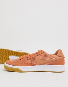 Оранжевые кроссовки Nike SB Adversary-Оранжевый