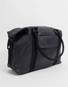 Черная сумка с клетчатой подкладкой Burton Menswear-Черный