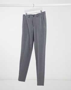 Светло-серые узкие брюки Jack & Jones Premium-Серый