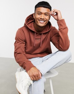 Худи коричневого цвета Reebok Classics-Коричневый