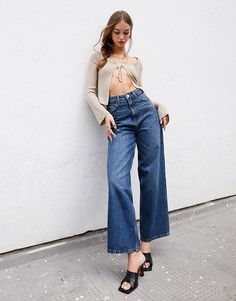Темные джинсы в винтажном стиле ASOS DESIGN recycled-Синий