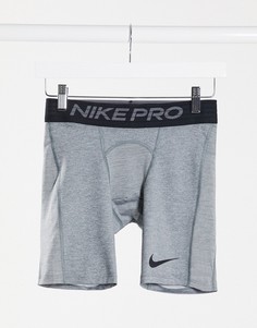 Серые боксеры Nike Pro Training-Серый
