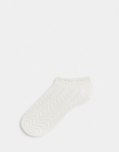 Носки кремового цвета до щиколотки Gipsy Arrow Pelerine-Кремовый