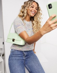 Разноцветный джемпер с короткими рукавами Vila-Мульти