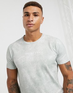 Зеленая футболка с вышитым логотипом Abercrombie & Fitch-Зеленый