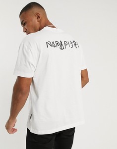 Белая футболка Napapijri-Белый