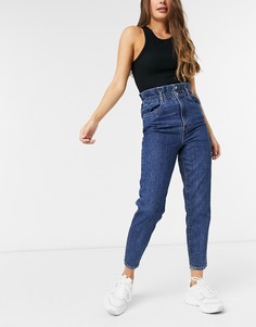 Широкие джинсы с присборенной талией Levis-Синий Levis®