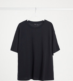 Футболка в стиле oversized черного цвета ASOS DESIGN Curve-Черный