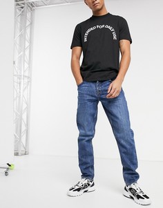 Синие узкие джинсы ASOS DESIGN-Синий