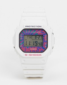 Белые цифровые часы Casio G-shock DW-5600DN-7-Белый