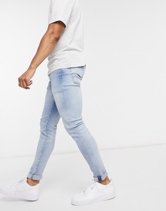 Голубые джинсы скинни Levis 558-Синий Levis®