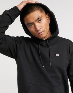 Худи черного цвета с логотипом Tommy Jeans-Черный