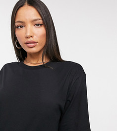 Черная oversized-футболка ASOS DESIGN Tall ultimate​​​​​​​-Черный