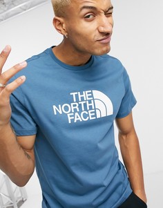 Синяя футболка The North Face Easy-Синий