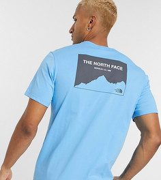 Футболка The North Face Horizon Box эксклюзивно на ASOS-Синий