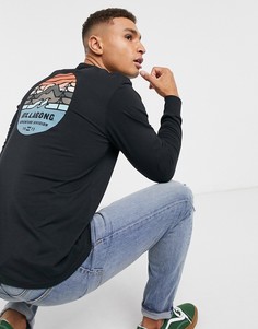 Черный лонгслив Billabong
