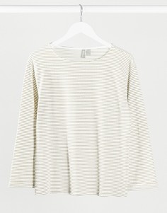 Oversized-лонгслив в полоску ASOS DESIGN-Мульти
