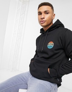 Худи черного цвета Billabong-Черный