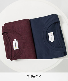 Набор из двух футболок (красная/темно-синяя) Farah-Красный