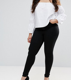 Черные облегающие джинсы ASOS DESIGN Curve-Черный